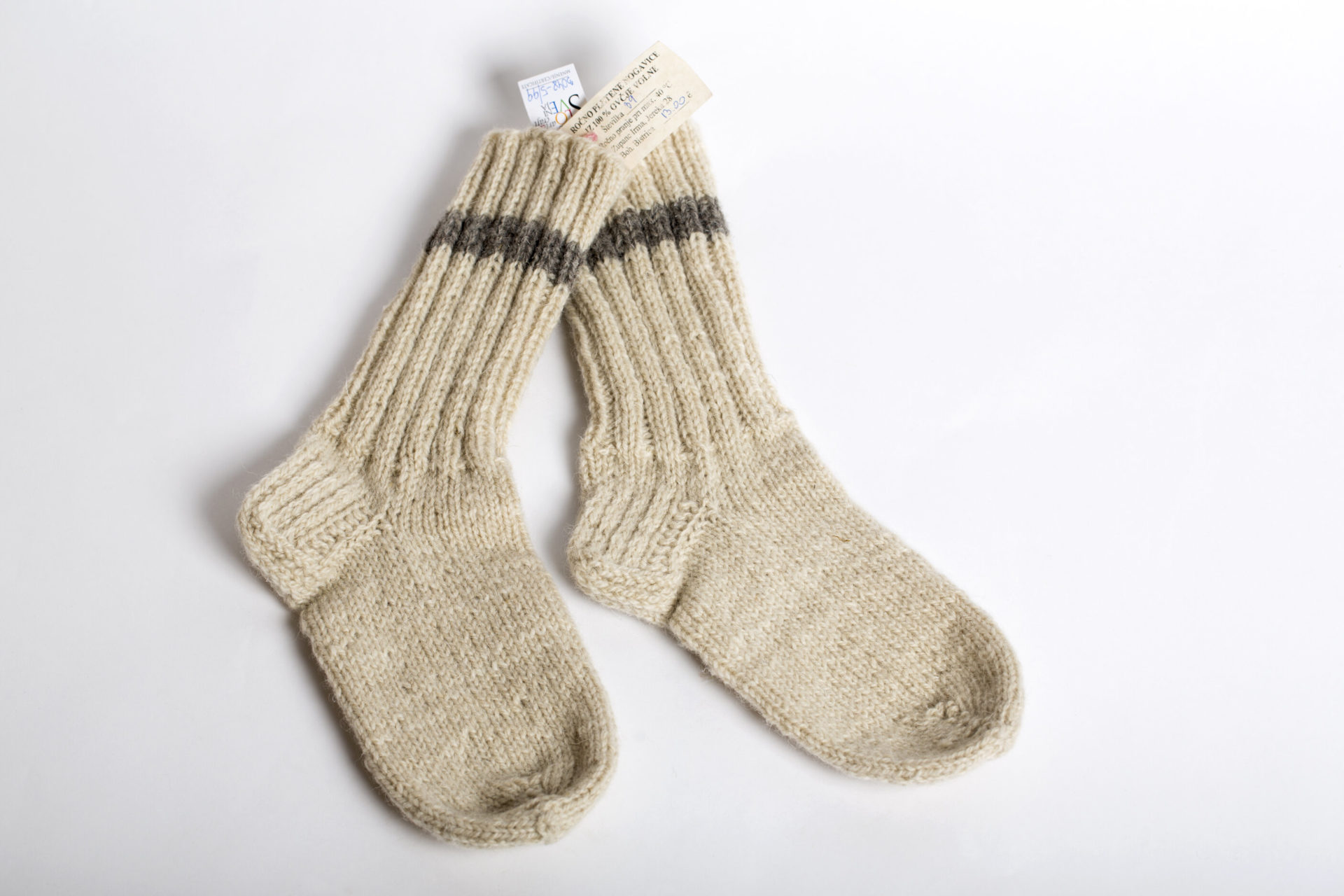 Hand-knitted socks made from homespun wool. - Bohinj - uradna stran ...